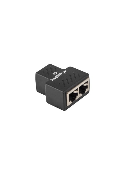 Adapter złączka sieciowa RJ45 do 2x RJ45 ekranowana | Osprzęt sieciowy | ODEL.PL