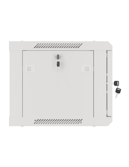 Szafa rackowa wisząca 19" 6U 600x450 szara | Szafy serwerowe | ODEL.PL