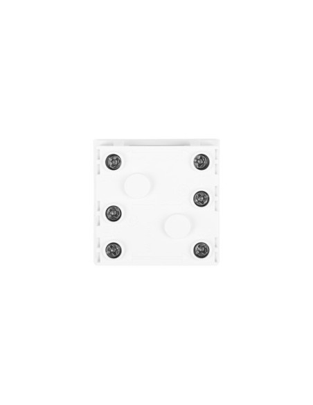 Gniazdo 45x45 230V Schuko z łącznikiem białe | Osprzęt elektryczny | ODEL.PL