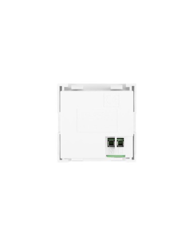 Gniazdo 45x45 230V z ładowarką 2x USB-A 2.1A białe | Osprzęt elektryczny | ODEL.PL