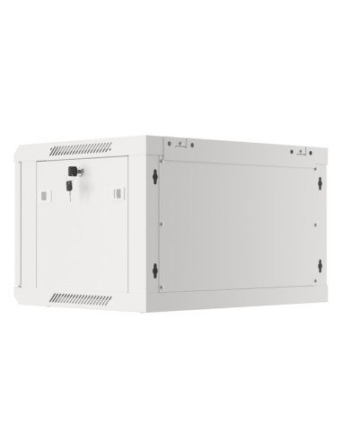 Szafa rackowa wisząca 19" 6U 600x450 szara | Szafy serwerowe | ODEL.PL