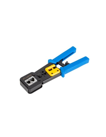 Zaciskarka wtyków przelotowych RJ45, RJ12, RJ11 | Narzędzia sieciowe | ODEL.PL