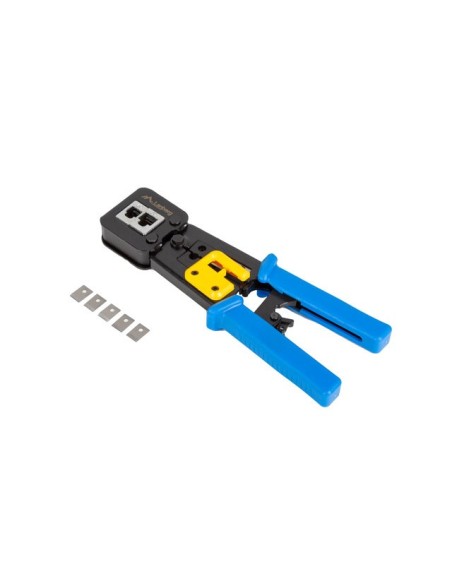 Zaciskarka wtyków przelotowych RJ45, RJ12, RJ11 | Narzędzia sieciowe | ODEL.PL