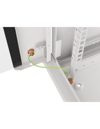 Szafa rackowa wisząca 19" 6U 600x450 szara | Szafy serwerowe | ODEL.PL