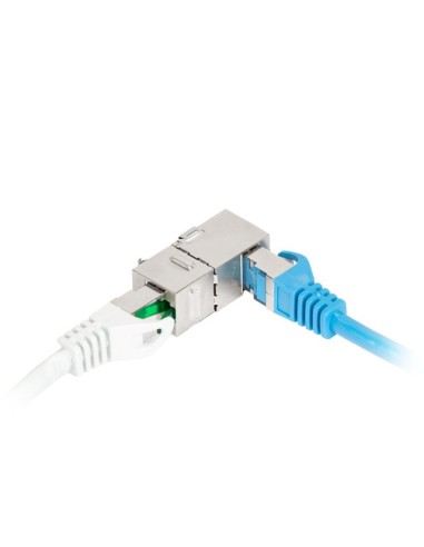 Łącznik Keystone RJ45 Kat.6 FTP 90° złączka sieciowa | Osprzęt sieciowy | ODEL.PL