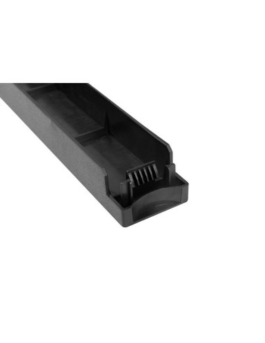 Zaślepka do szafy rack 19" 1U szybkomontażowa czarna | Akcesoria do szaf RACK | ODEL.PL