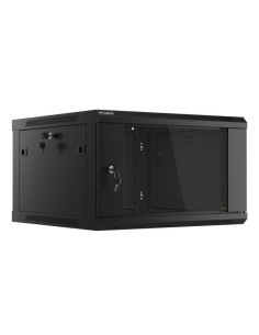 Szafa rackowa wisząca 19" 6U 600x600 czarna | Szafy serwerowe | ODEL.PL