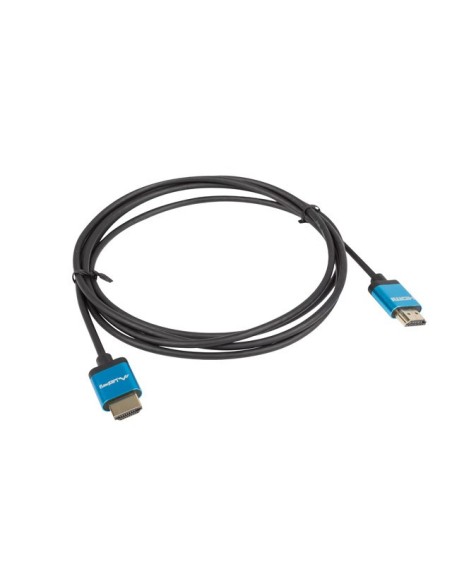 Kabel HDMI V2.0 4K 0,5m slim czarny | Kable wideo | ODEL.PL