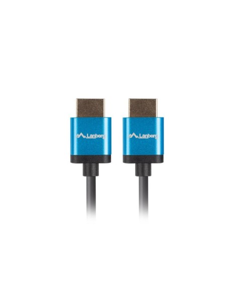 Kabel HDMI V2.0 4K 1m slim czarny | Kable wideo | ODEL.PL