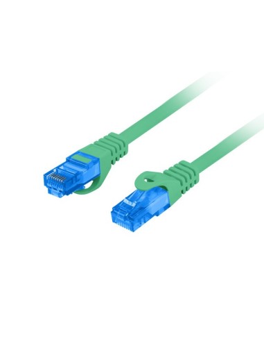 Patchcord ekranowany S/FTP Kat.6A LSZH CCA 0,5m zielony | Kable sieciowe | ODEL.PL
