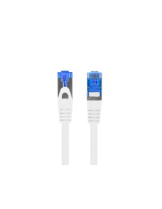 Patchcord ekranowany S/FTP Kat.6A LSZH CCA 0,5m biały | Kable sieciowe | ODEL.PL