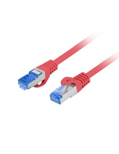 Patchcord ekranowany S/FTP Kat.6A LSZH CCA 1m czerwony | Kable sieciowe | ODEL.PL 2