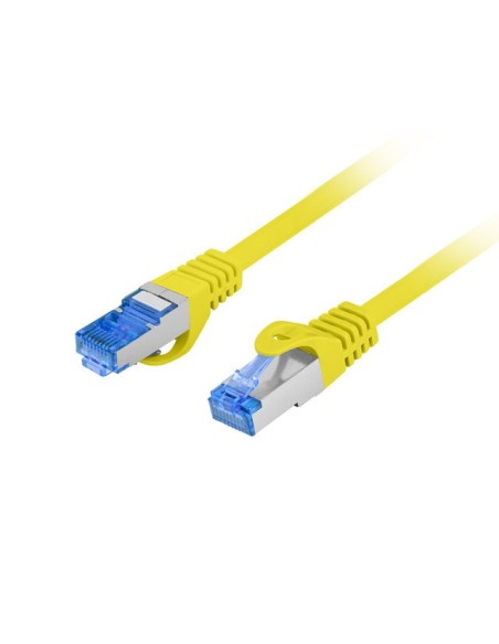 Patchcord ekranowany S/FTP Kat.6A LSZH CCA 10m żółty | Kable sieciowe | ODEL.PL