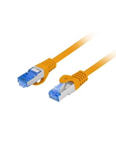 Patchcord ekranowany S/FTP Kat.6A LSZH CCA 10m pomarańczowy | Kable sieciowe | ODEL.PL