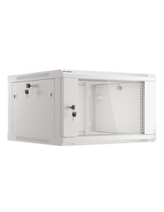 Szafa rackowa wisząca 19" 6U 600x600 szara | Szafy serwerowe | ODEL.PL