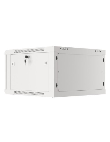 Szafa rackowa wisząca 19" 6U 600x600 szara | Szafy serwerowe | ODEL.PL