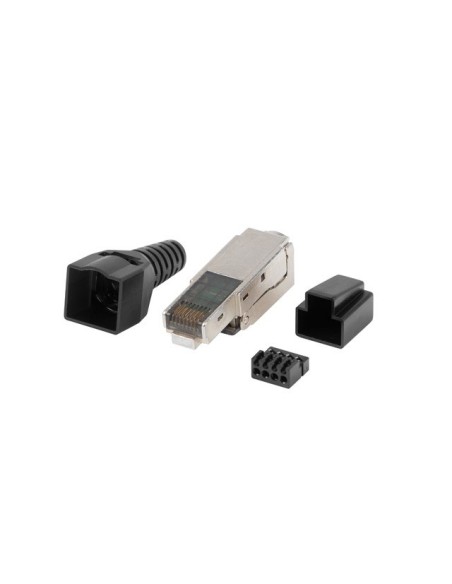 Wtyk sieciowy beznarzędziowy RJ45 (8P8C), Kat.6 FTP, ekranowany | Osprzęt sieciowy | ODEL.PL