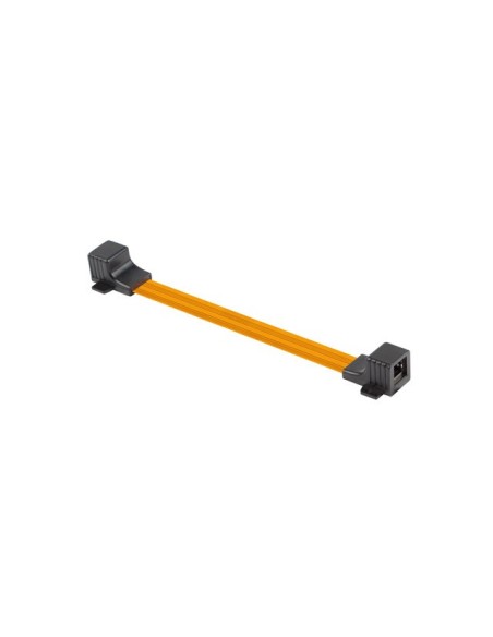 Adapter złączka sieciowa przelotka okienna RJ45 Kat.5e, na kablu 17 cm | Adaptery sieciowe | ODEL.PL