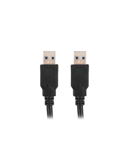 Kabel USB-A (wtyk) do USB-A (wtyk) 3.0, 1,8 m, czarny | Kable USB | ODEL.PL