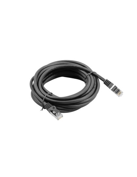 Ekranowany kabel sieciowy Patchcord Kat.6 FTP, 30 m, czarny (testowany Fluke) | Kable sieciowe | ODEL.PL