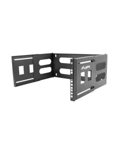 Uchwyt ścienny do szaf rack 19" 4U, 497x400/240 mm, czarny | Akcesoria do szaf RACK | ODEL.PL