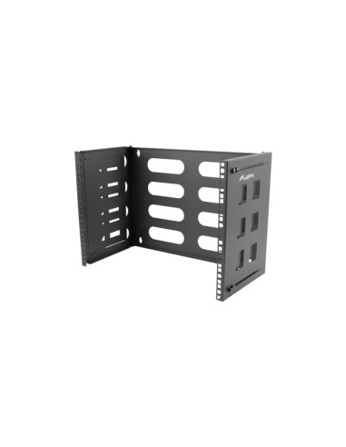 Uchwyt ścienny do szaf rack 19" 8U, 497x400/240 mm, czarny | Akcesoria do szaf RACK | ODEL.PL