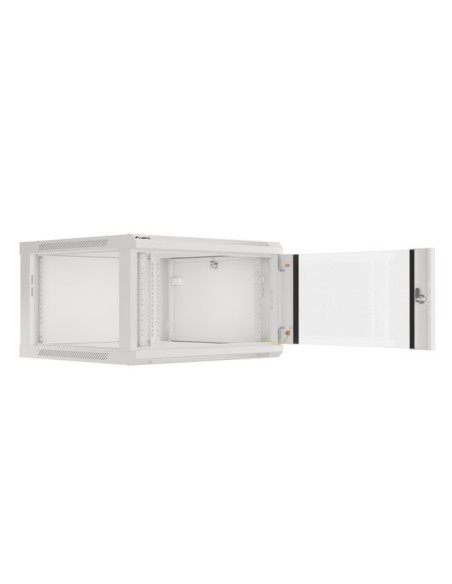 Szafa rackowa wisząca 19" 6U 600x600 szara | Szafy serwerowe | ODEL.PL