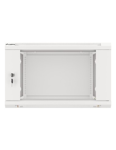 Szafa rackowa wisząca 19" 6U 600x600 szara | Szafy serwerowe | ODEL.PL