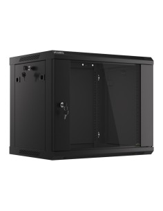 Szafa rackowa wisząca 19" 9U 600x450 czarna | Szafy serwerowe | ODEL.PL