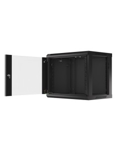 Szafa rackowa wisząca 19" 9U 600x450 czarna | Szafy serwerowe | ODEL.PL 2