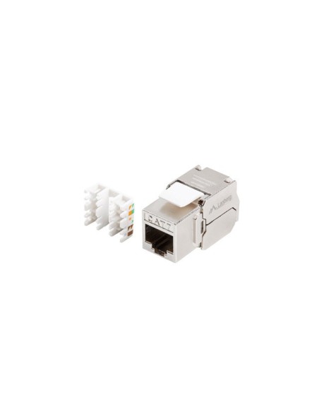 Moduł Keystone Gniazdo beznarzędziowe RJ45 LSA, Kat.7 FTP 180° | Osprzęt sieciowy | ODEL.PL