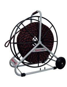 Lina poliestrowa 12mm 150m na stojaku mobilnym RUNPOTEC | ODEL.PL