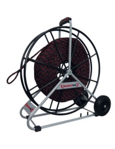 Lina poliestrowa 10mm 200m na stojaku mobilnym RUNPOTEC | ODEL.PL