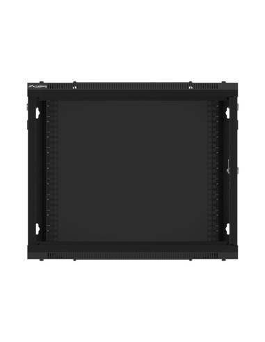 Szafa rackowa wisząca 19" 9U 600x450 czarna | Szafy serwerowe | ODEL.PL