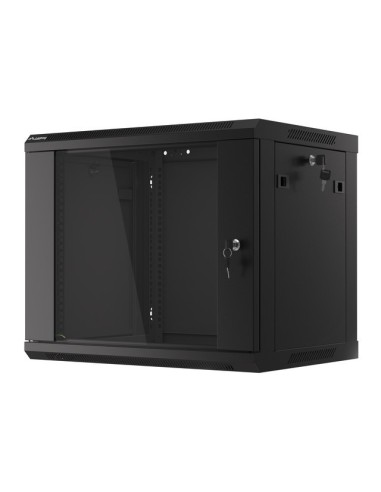 Szafa rackowa wisząca 19" 9U 600x450 czarna | Szafy serwerowe | ODEL.PL