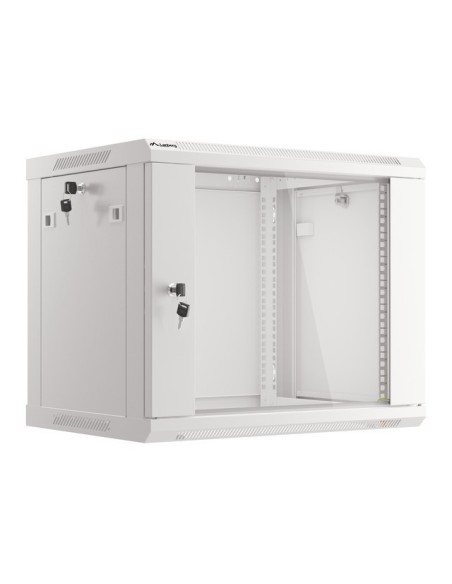 Szafa rackowa wisząca 19" 9U 600x450 szara | Szafy serwerowe | ODEL.PL