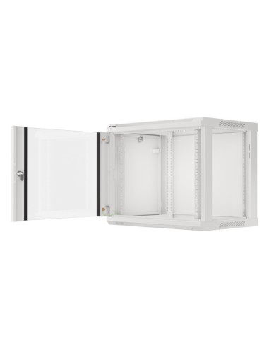 Szafa rackowa wisząca 19" 9U 600x450 szara | Szafy serwerowe | ODEL.PL