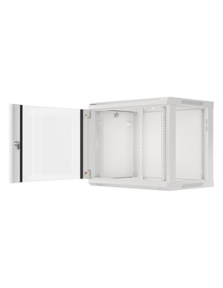 Szafa rackowa wisząca 19" 9U 600x450 szara | Szafy serwerowe | ODEL.PL