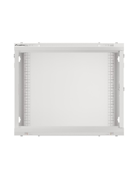 Szafa rackowa wisząca 19" 9U 600x450 szara | Szafy serwerowe | ODEL.PL