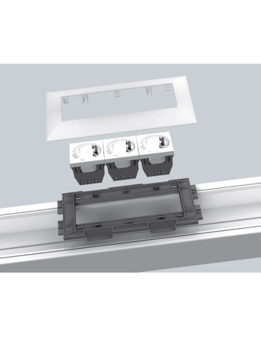 Kanał Kablowy 100x50 System 45x45 - Ostrów Wlkp. | Hurtownia Odel.pl