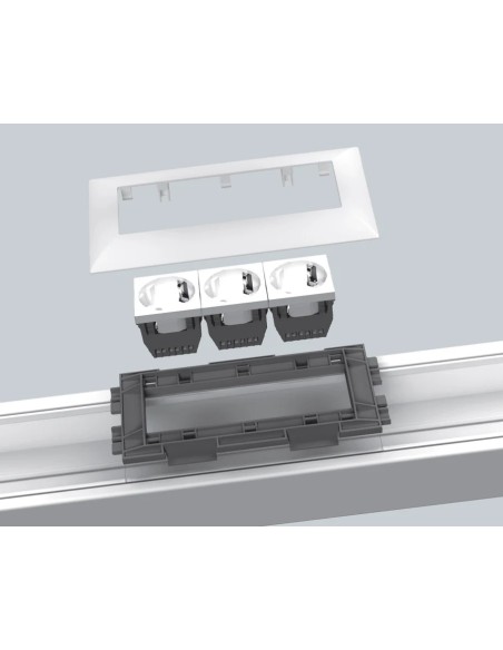 Kanał Kablowy 100x50 System 45x45 - Ostrów Wlkp. | Hurtownia Odel.pl