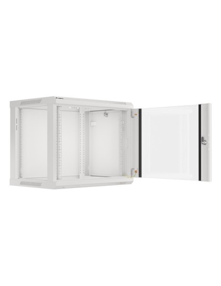 Szafa rackowa wisząca 19" 9U 600x450 szara | Szafy serwerowe | ODEL.PL