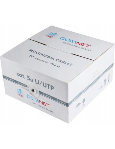 Kabel DOMNET U/UTP kat.5e PVC 305m