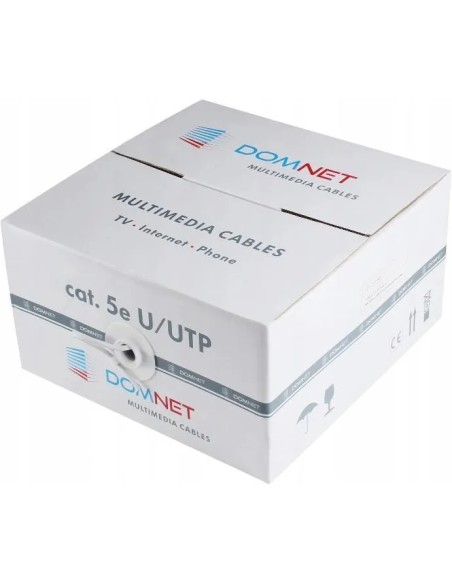 Kabel DOMNET U/UTP kat.5e PVC 305m