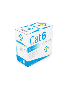 Kabel ALANTEC kat. 6 U/UTP PVC Eca 305m wewnętrzny szary 4PR