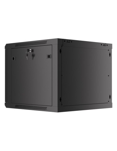 Szafa rackowa wisząca 19" 9U 600x600 czarna | Szafy serwerowe | ODEL.PL