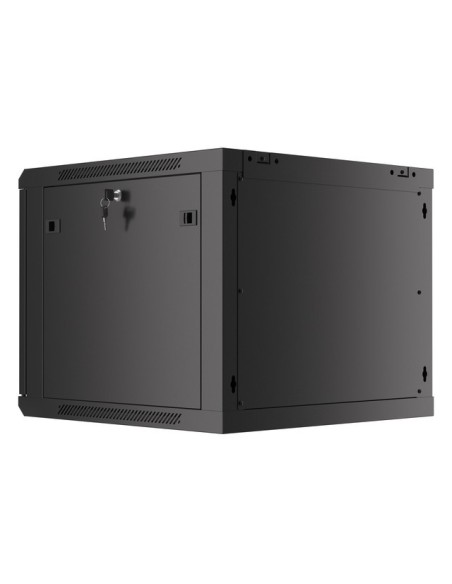 Szafa rackowa wisząca 19" 9U 600x600 czarna | Szafy serwerowe | ODEL.PL