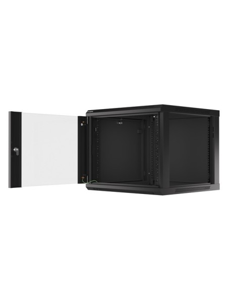 Szafa rackowa wisząca 19" 9U 600x600 czarna | Szafy serwerowe | ODEL.PL