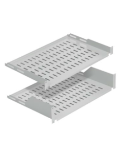 Półka 19" 1U 250mm szara Mirsan