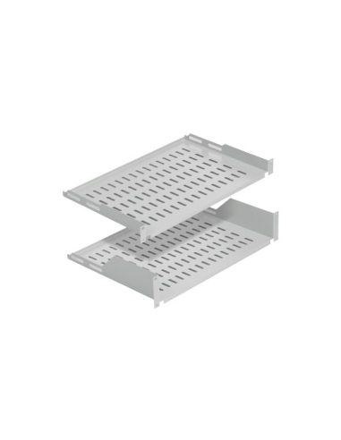 Półka 19" 1U 250mm szara Mirsan